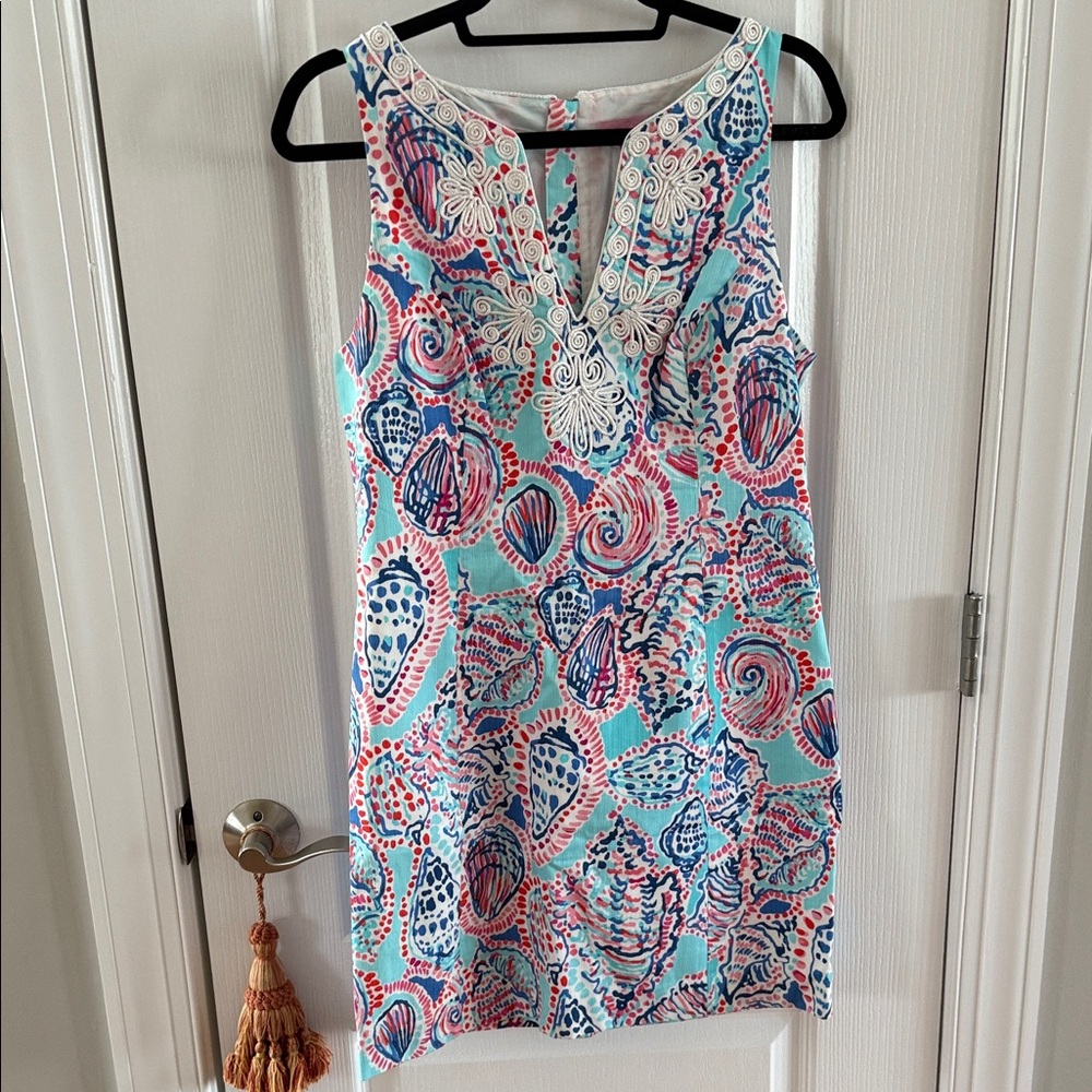 Lilly Pulitzer Multicolor Dress with Lace Accents